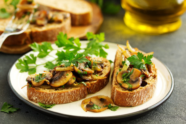 Wild Mushrooms on Toast - Patrick Holford