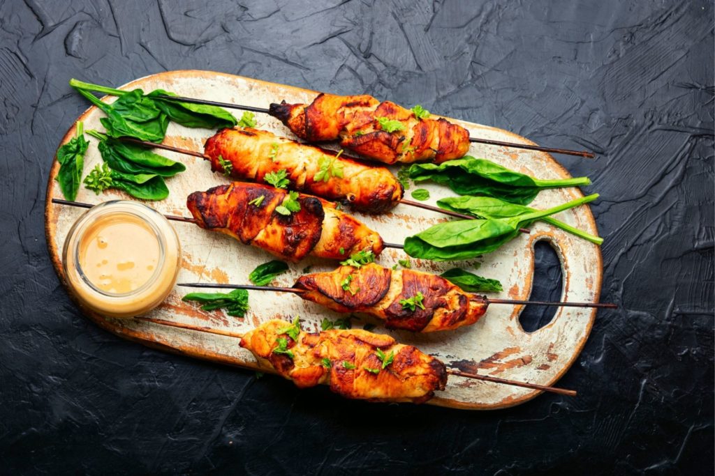 Chicken Satay Skewers - Patrick Holford