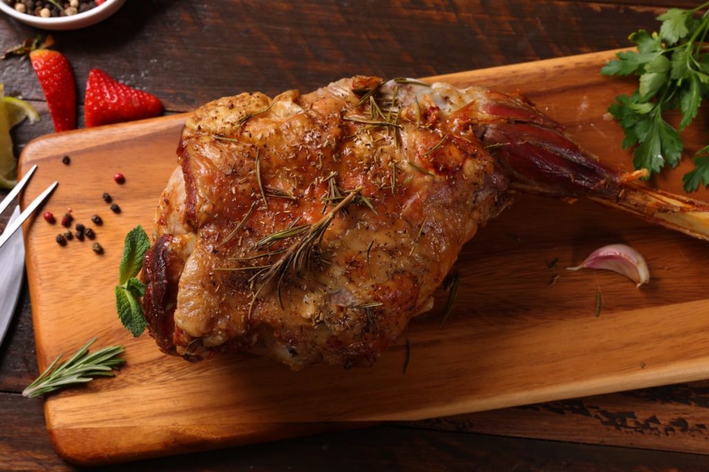 Rosemary And Garlic Roast Lamb - Patrick Holford